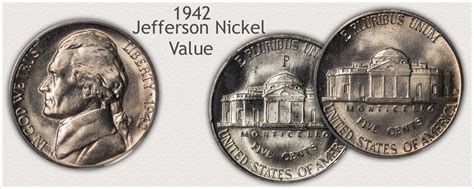 1942 nickel coin value|More.